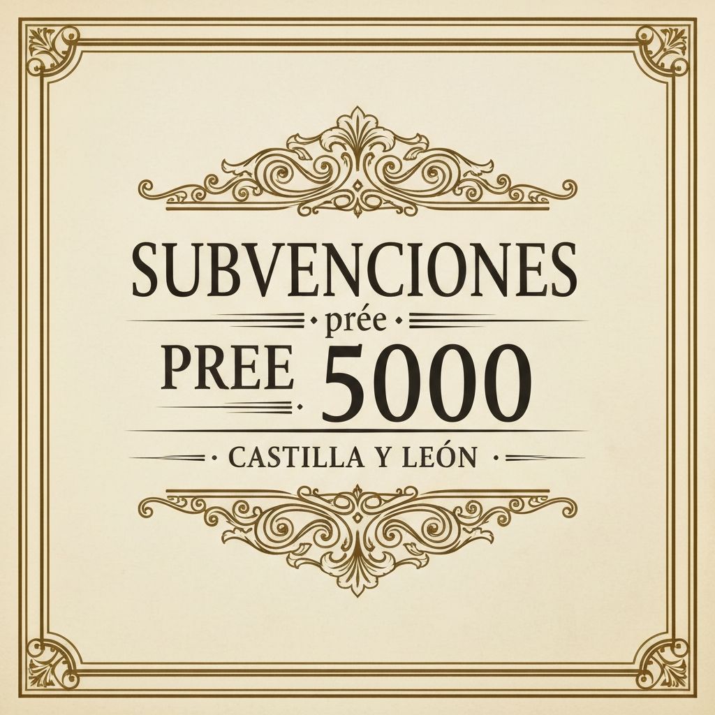 Subvenciones PREE 5000 en Castilla y León 2025: Guía completa para conseguir hasta el 80% de ayuda en tu reforma